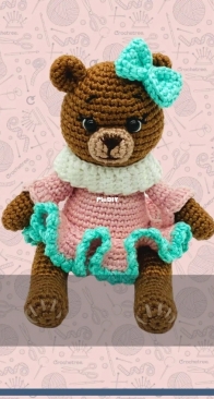 To Crochetree - Ticiana Larocca and Adriana Dull - Betsy the Bear