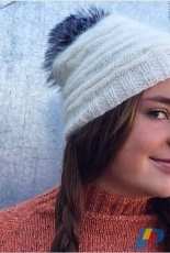 Targhee Snowdrift Hat by Selena Miskin-Free