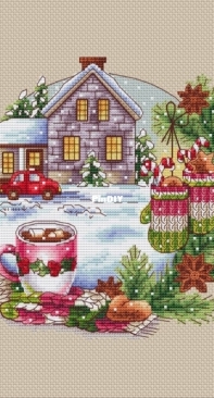 My Embroidery - Gingerbread Mood by Alice Krotik