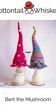 Cottontail and Whiskers - Bea King - Bert the Mushroom
