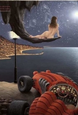 HAEDJY124 - Jacek Yerka - Vision of Genova Bay