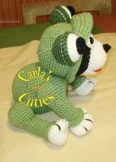 Carlas Crochet Cuties - Carla Scull - Faith Frog Dog - English
