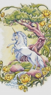Eles Design - Diptych. Unicorn by Elena Limanova / LESMCrystal