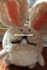 a rabbit with big ears.
