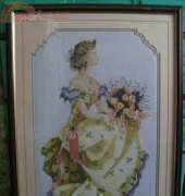 Finally, My Spring Queen has a frame!