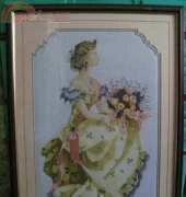 Finally, My Spring Queen has a frame!