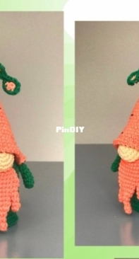 Natty Toys - Nataliia / Natalia Romaniv - Carrot Gnome