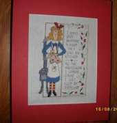 Kitchen cross stitch