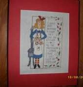Kitchen cross stitch