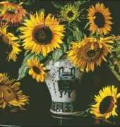 EW 005 Sunflowers in a Viet Nam Urn