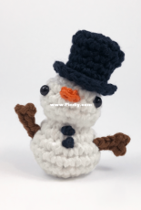 Louies Loops - Louis Mensinger - Snowman Amigurumi - Free