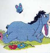 Designer Stitches B36 - Eeyores Butterflies