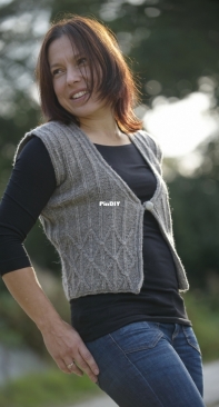 Diamond Cluster Waistcoat by Myra Mortlock-Free
