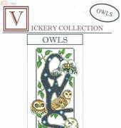 Vickery Collection #2116 - Owls by Mike Vickery