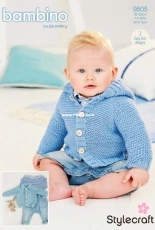 Stylecraft 9505 Bambino DK Baby Boys Jackets