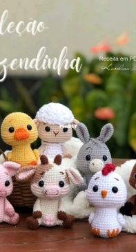 Vocininha - Karolina Alvarenga - Farm Collection - Coleção Fazendinha - Portuguese