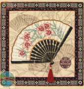 Dimensions 35170 - Oriental Fan