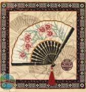 Dimensions 35170 - Oriental Fan
