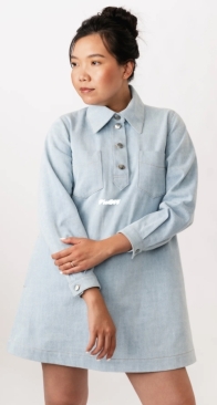 Named Clothing - Loviisa Denim Dress - Size 32-56