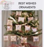 Rosewood Manor X-1227 Best Wishes Ornaments