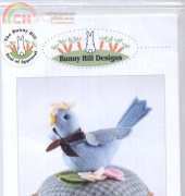 Bunny Hill Designs 1014 Bitty Bird Pincushion