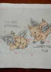 My pigs fly finally