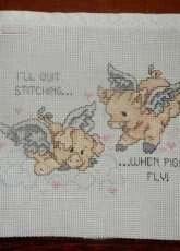 My pigs fly finally