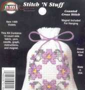 Needle Magic Inc. NMI Stitch N Stuff 1469 - Violets