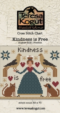 Teresa Kogut Creative Whims - Kindness is Free - Free