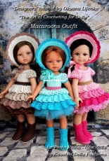 Kasatka Dolls Fashions-Oksana Lifenko -Macaroons Outfit