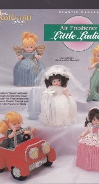 The Needlecraft Shop - Air Freshener  Little Ladies Plastic Canvas
