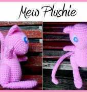 Wolf Dreamer off the Hook - Linda Potts - Mew Plushie