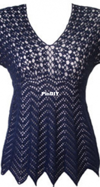 Flexible Fashions - Gwen - Cascading Ripple Top