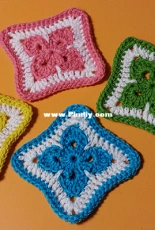 Squares for blanket