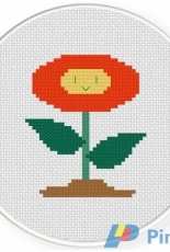 Daily Cross Stitch - Happy Flower