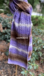 The Pretty Stitch - Sonja Otto - Tunisian Delight Scarf - Free