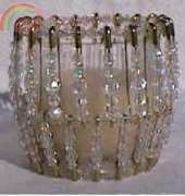 Boleks-543-Faceted Bead Votive Candle Holder