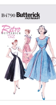 Butterick B4790 Size BB (8-14) Only