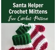 Crochet For You - Erangi Udeshika - Santa Helper Crochet Mittens - Free