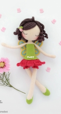 Bluu Bunny Crochet - Renata Volent - Fairy Poppy / Hadas Poppy - English and Spanish