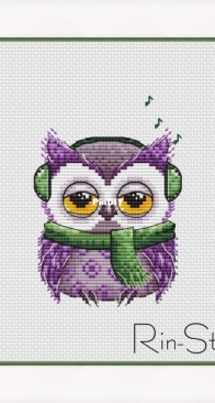Rin-Stitch - Melancholy Owl by Ekaterina Tarasova