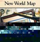 Better Homes and Gardens #98  New World Map by Nancy Rossi
