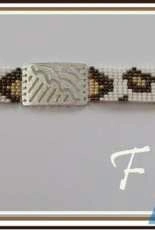 bracelet loom leopard