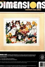 Dimensions 3726 Garden Cats