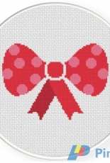 Daily Cross Stitch  -  Big Bow