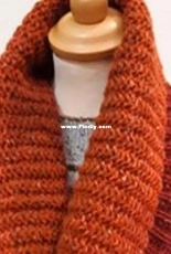 Cosy As Toast Cowl by Kathleen Young-Free
