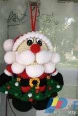 Teddy Wings - Lisa Kingsley - Santa Door Hanger- Russian- Translated