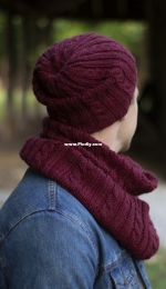 Compass Hat + Cowl by Rachel Brockman