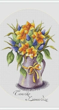 Spring in a vase by Tamriko Lamaridze