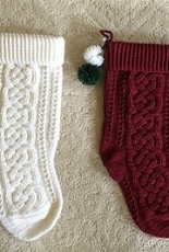 Noelle Stiles - Christmas Cable Stocking